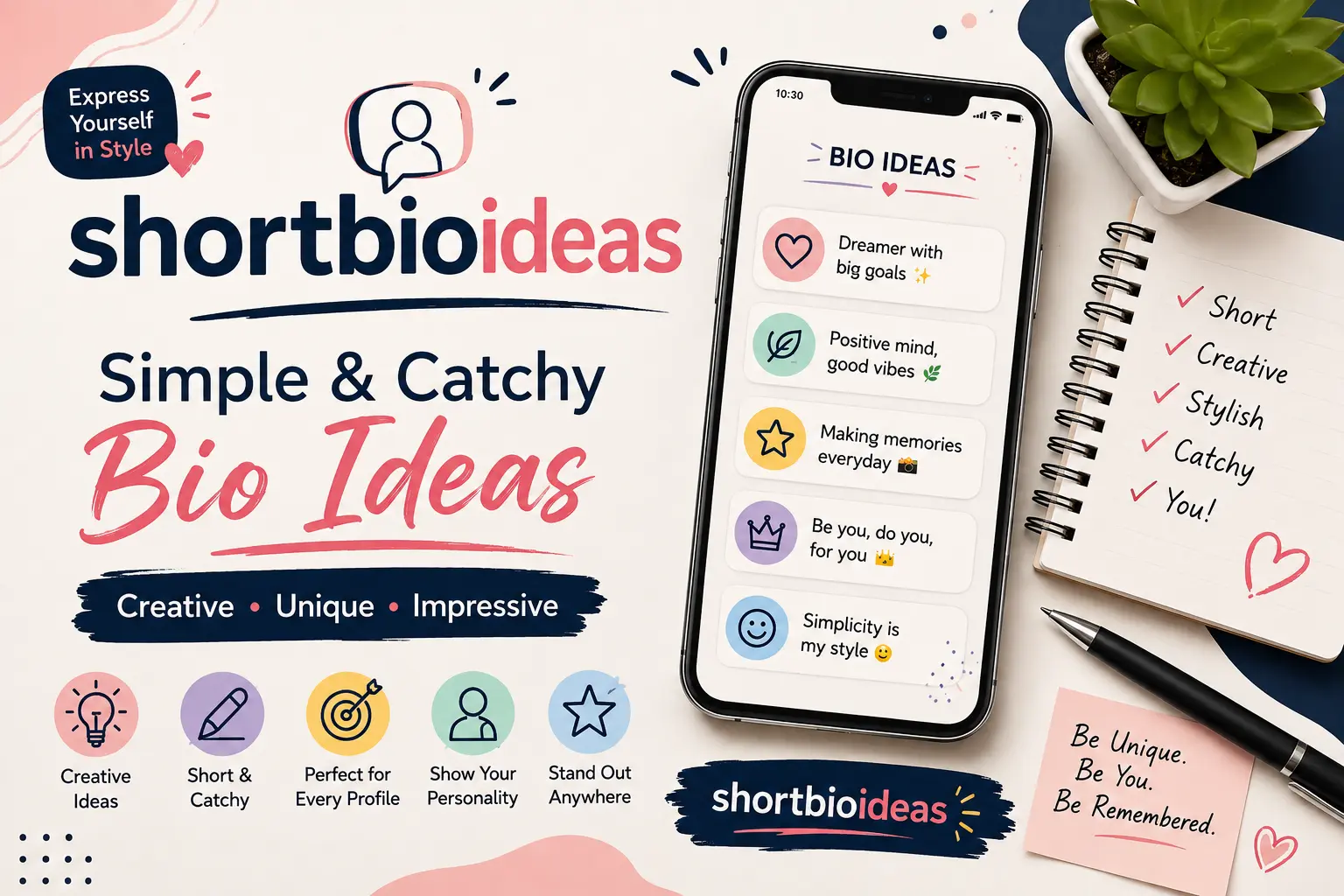 shortbioideas